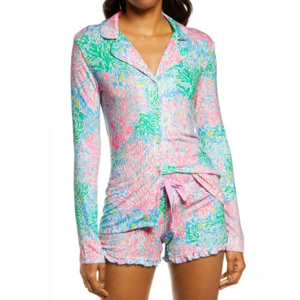 Lilly Pulitzer Stargazer Print Pajamas